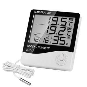 Termohigrometro digital precio en Perú, HTC-2, comprar termohigrómetro para temperatura y humedad- Kusitest- termometro ambiental